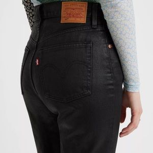 Brand new wax coated Levi’s straight leg